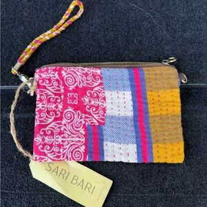 Colorful Patchwork Wristlet